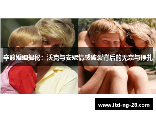 辛酸婚姻揭秘：沃克与安妮情感破裂背后的无奈与挣扎